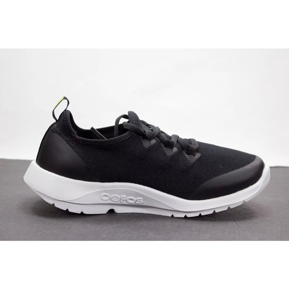 Oofos OOmy Stride Womens Sz US 7 Black Stretch Workout Training Running Sneaker - Picture 3 of 12